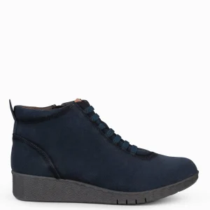 Botines De Mujer<miMaO Flexy - Zapatillas Abotinadas Marino