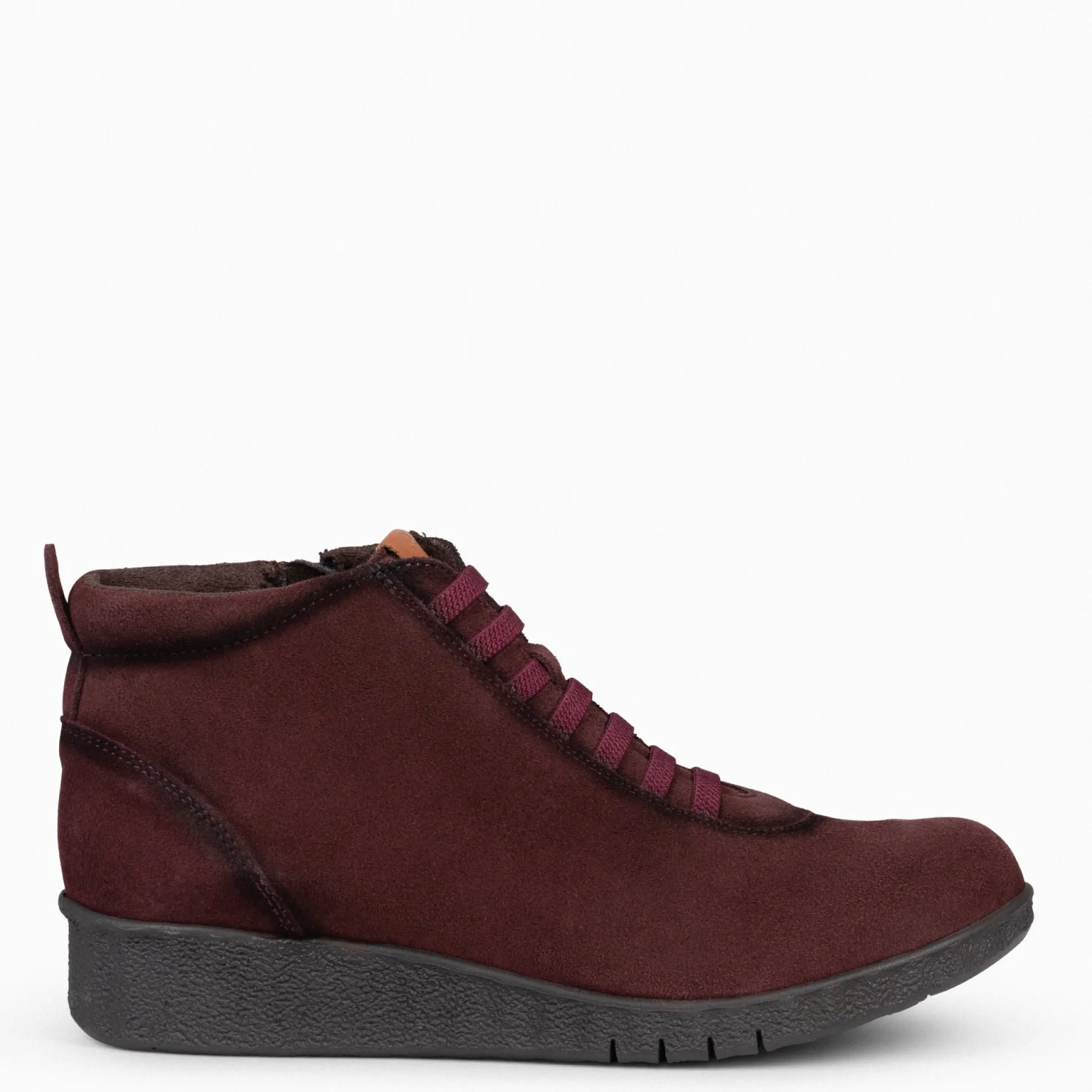 flexy__zapatillas_abotina_0.webp Botines De Mujer<miMaO Flexy - Zapatillas Abotinadas Burdeos
