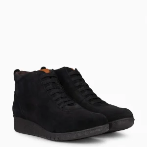 Botines De Mujer<miMaO Flexy - Zapatillas Abotinadas Negro
