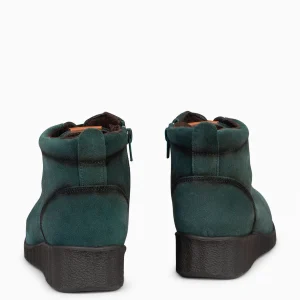 Botines De Mujer<miMaO Flexy - Zapatillas Abotinadas Verde