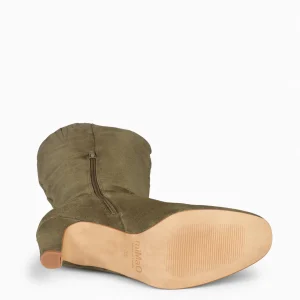 Botas<miMaO Frelard – Botas Altas Con Puntera Redonda Verde