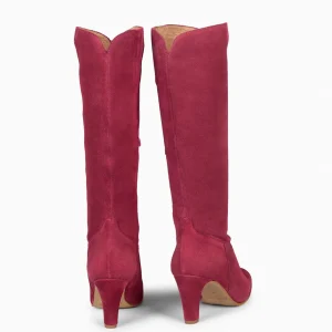 Botas<miMaO Frelard – Botas Altas Con Puntera Redonda Cereza