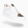 Deportivas<miMaO Frenchy - Sneakers Cuna Interior Mujer Blanco Y Leopardo