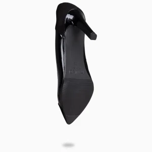 Urban Zapatos De Tacón<miMaO Glam – Zapatos Elegantes De Tacón Alto Negro Charol