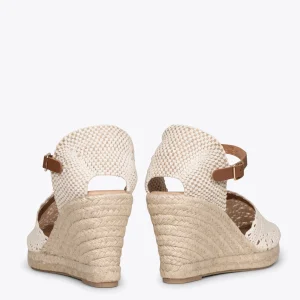 Esparto Y Alpargatas<miMaO Ibiza – Alpargatas De Ganchillo Taupe