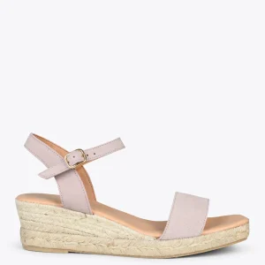 Esparto Y Alpargatas<miMaO Jerez – Sandalias De Esparto Y Piel Nude