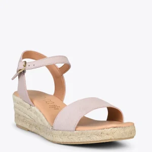 Esparto Y Alpargatas<miMaO Jerez – Sandalias De Esparto Y Piel Nude