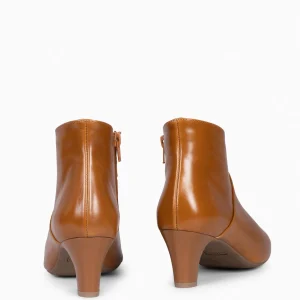 Botines De Mujer<miMaO Lady - Botines Napa Mujer Camel