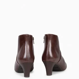 Botines De Mujer<miMaO Lady - Botines Napa Mujer Marron