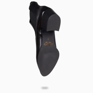 Botines De Mujer<miMaO London - Botin Chelsea De Tacón Negro