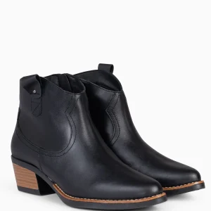 Botines De Mujer<miMaO Luisiana - Botin Estilo Cowboy Negro