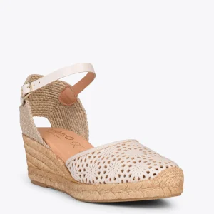 Esparto Y Alpargatas<miMaO Maldivas – Cunas De Esparto Con Pala De Napa Beige