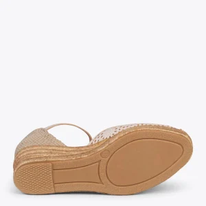 Esparto Y Alpargatas<miMaO Maldivas – Cunas De Esparto Con Pala De Napa Beige