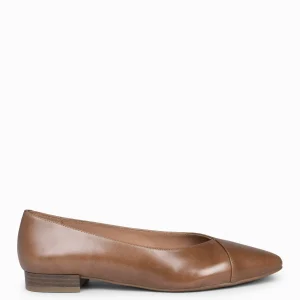 Mocasines Y Blucher<miMaO Marie – Zapatos Bajos De Punta Fina Taupe