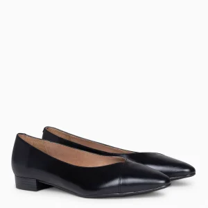 Mocasines Y Blucher<miMaO Marie – Zapatos Bajos De Punta Fina Negro