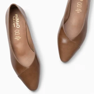 Mocasines Y Blucher<miMaO Marie – Zapatos Bajos De Punta Fina Taupe