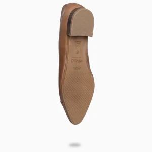 Mocasines Y Blucher<miMaO Marie – Zapatos Bajos De Punta Fina Taupe