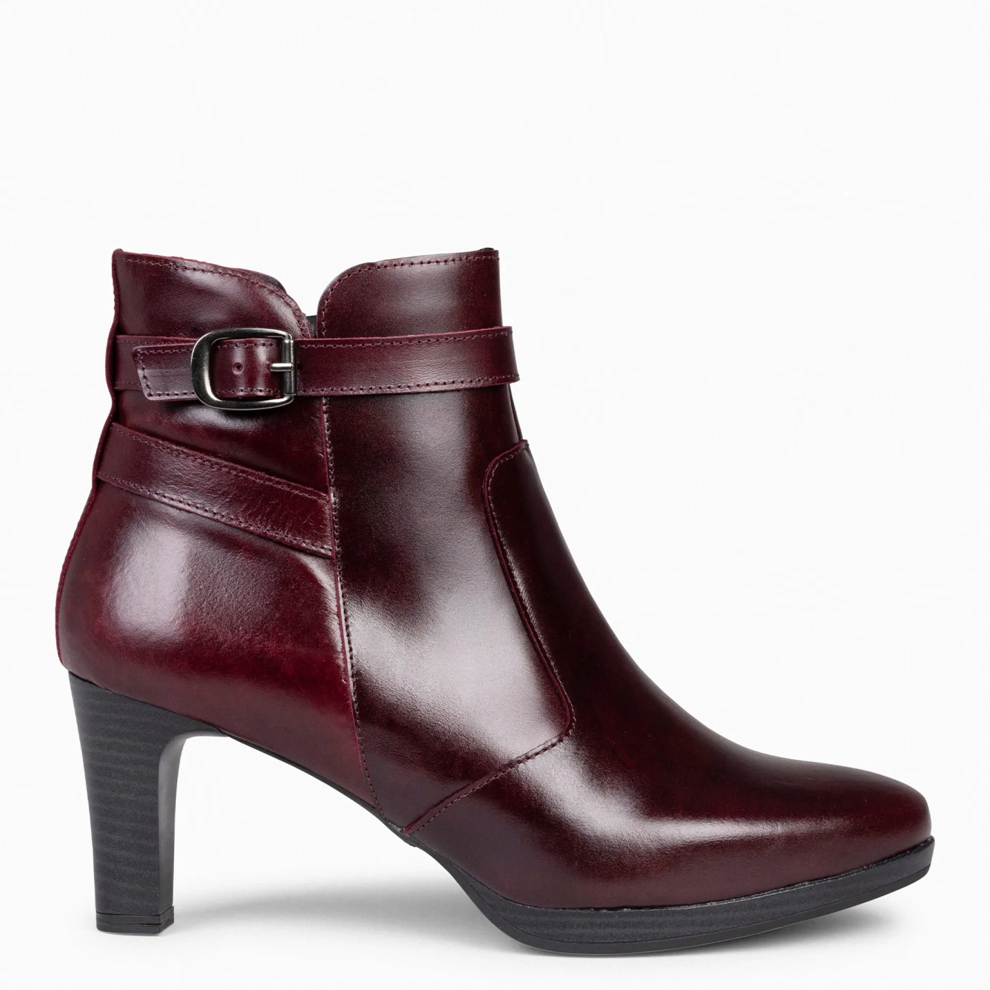 milan__botines_de_tacn_y__0-1.webp Botines De Mujer<miMaO Milan – Botines De Tacón Y Pulsera Decorativa Burdeos