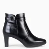 Botines De Mujer<miMaO Milan – Botines De Tacón Y Pulsera Decorativa Negro