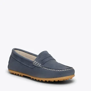 Zapato<miMaO Mocasin Mocasines Jeans Para Niños De Piel