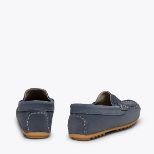 Zapato<miMaO Mocasin Mocasines Jeans Para Niños De Piel
