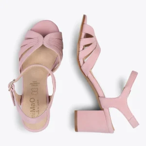 Sandalias De Tacón<miMaO Musa – Sandalias De Tacón Ancho Rosa Palo