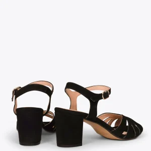 Sandalias De Tacón<miMaO Musa – Sandalias De Tacón Ancho Negro