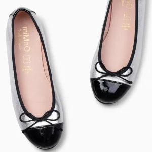 Mocasines Y Blucher<miMaO Nicolle – Bailarina Plana Con Puntera Plata