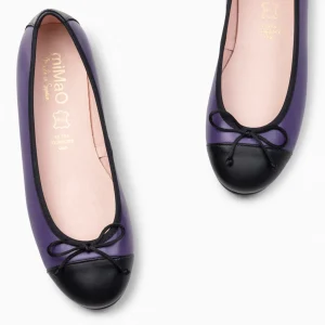 Mocasines Y Blucher<miMaO Nicolle – Bailarina Plana Con Puntera Morado