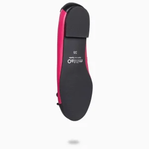 Mocasines Y Blucher<miMaO Nicolle – Bailarina Plana Con Puntera Fucsia