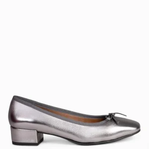 Mocasines Y Blucher<miMaO Opera – Bailarinas Con Tacón Plata