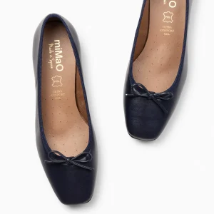 Mocasines Y Blucher<miMaO Opera – Bailarinas Con Tacón Marino