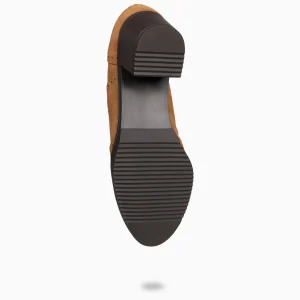 Mocasines Y Blucher<miMaO Oxford – Blucher De Mujer Con Tacón Camel