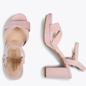 Sandalias De Tacón<miMaO Paris – Sandalias De Fiesta Con Tacón Alto Y Plataforma Rosa