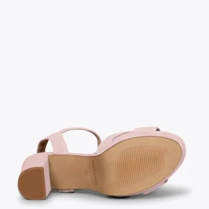 Sandalias De Tacón<miMaO Paris – Sandalias De Fiesta Con Tacón Alto Y Plataforma Rosa
