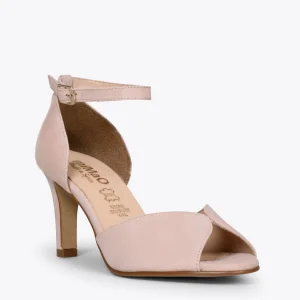 Sandalias De Tacón<miMaO Petalo – Sandalias De Tacón Alto Elegantes Nude