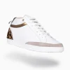 Deportivas<miMaO Rachel - Zapatillas Blancas Con Cuna Interior Mujer Leopardo