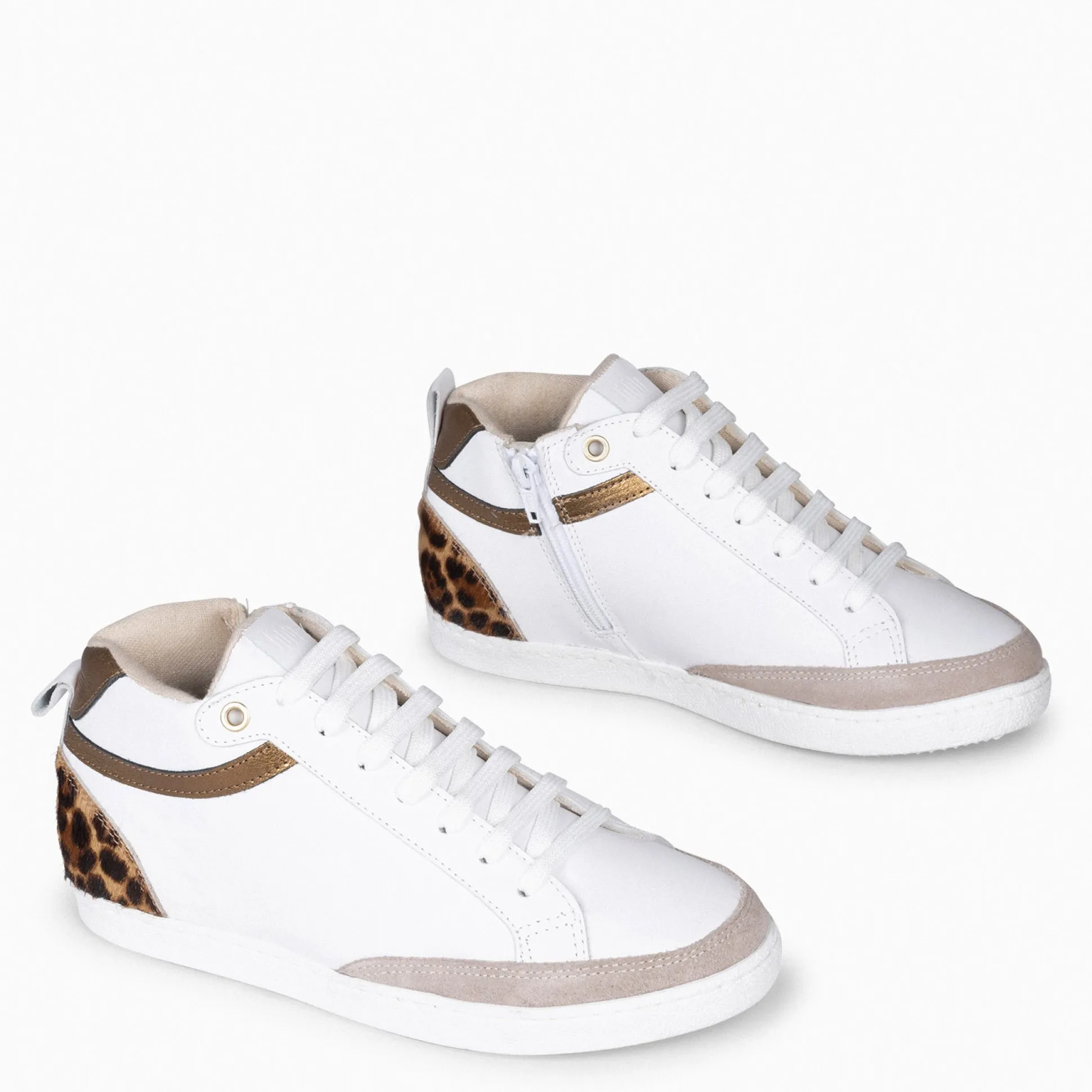 rachel__zapatillas_blanca_1.webp Deportivas<miMaO Rachel - Zapatillas Blancas Con Cuna Interior Mujer Leopardo