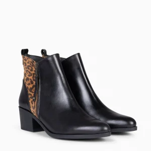 Botines De Mujer<miMaO Rebecca - Botines Con Tacón Para Mujer Leopardo