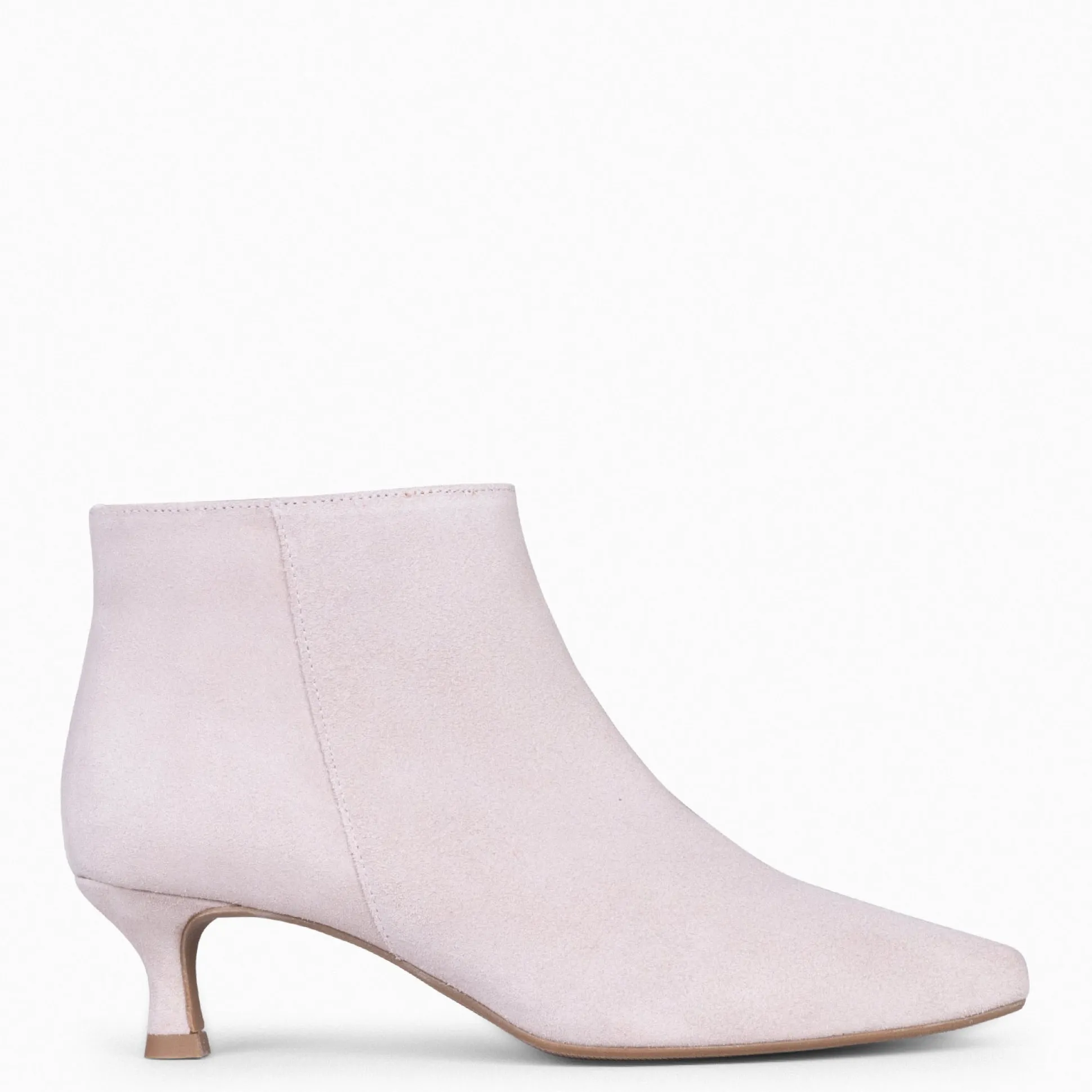 royal__botines_tacn_bajo__0-5.webp Botines De Mujer<miMaO Royal - Botines Tacón Bajo Nude Serraje