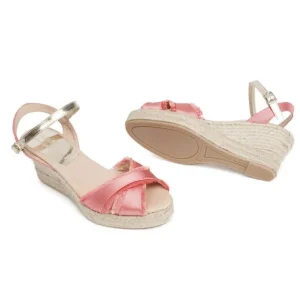 Esparto Y Alpargatas<miMaO Sandalia Esparto Sol Rosa Nude