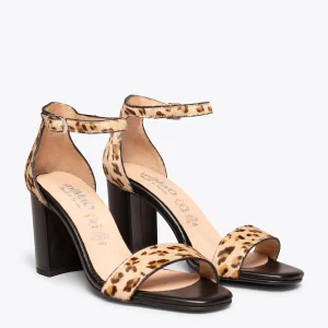 Sandalias De Tacón<miMaO Savannah Sandalia Animal Print Leopardo De Tacón Alto
