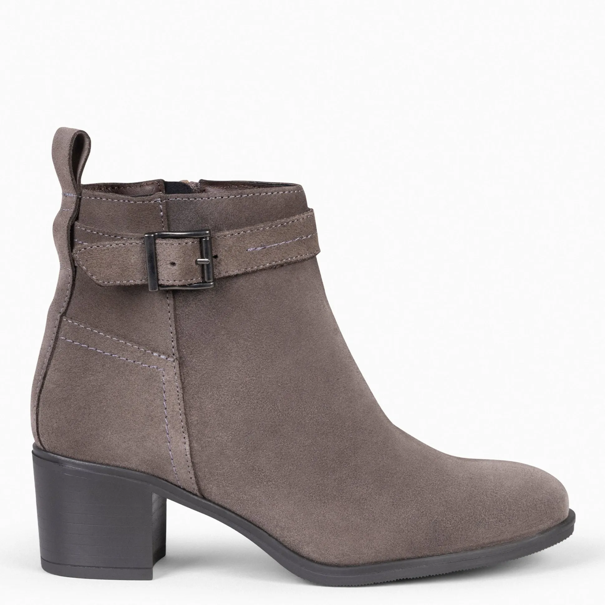 seattle__botines_serraje__0-3.webp Botines De Mujer<miMaO Seattle - Botines Serraje Mujer En Color Taupe