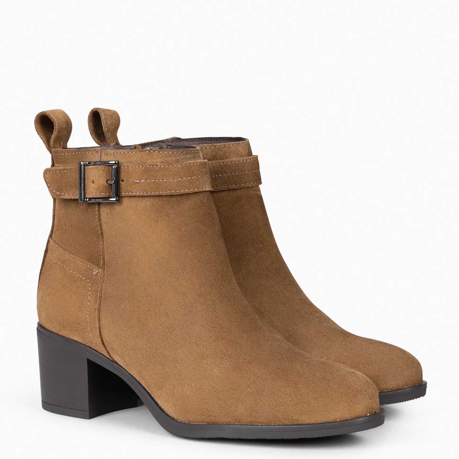 seattle__botines_serraje__1-2.webp Botines De Mujer<miMaO Seattle - Botines Serraje Mujer En Color Camel