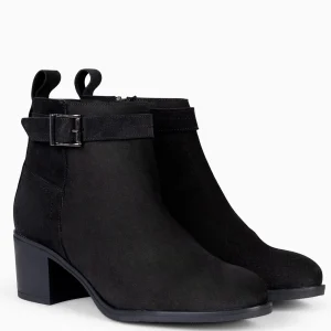 Botines De Mujer<miMaO Seattle - Botines Serraje Mujer En Color Negro