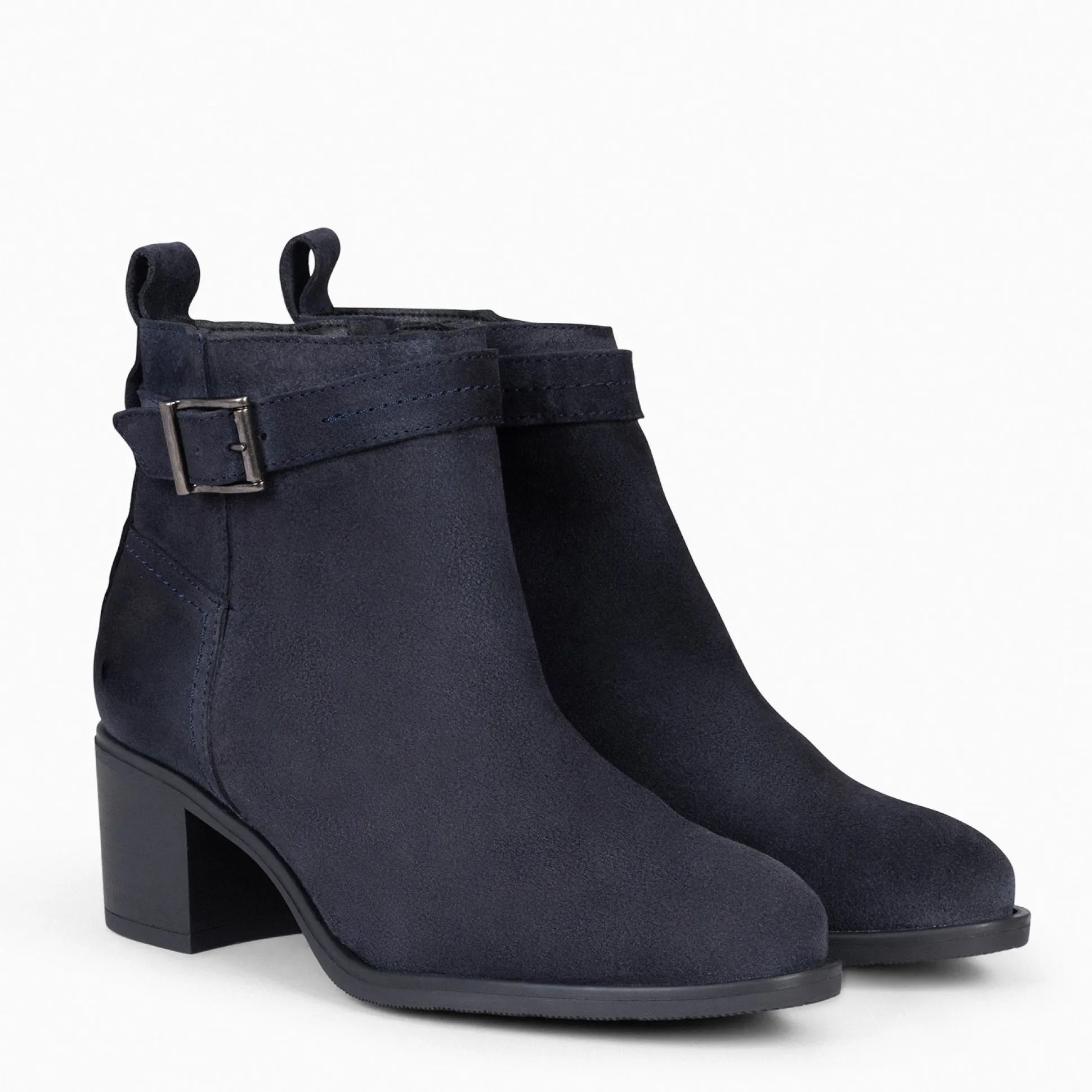 seattle__botines_serraje__1.webp Botines De Mujer<miMaO Seattle - Botines Serraje Mujer En Color Marino