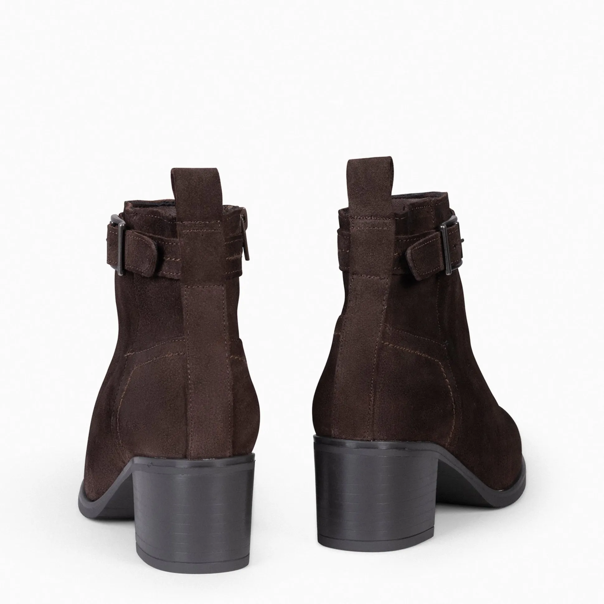 seattle__botines_serraje__2-3.webp Botines De Mujer<miMaO Seattle - Botines Serraje Mujer En Color Marron