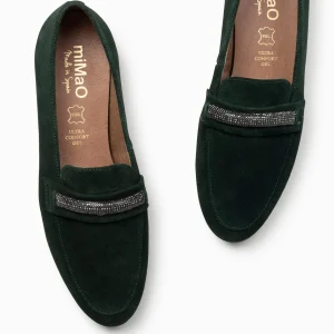 Mocasines Y Blucher<miMaO Slippers Bright - Zapatos Planos Verde