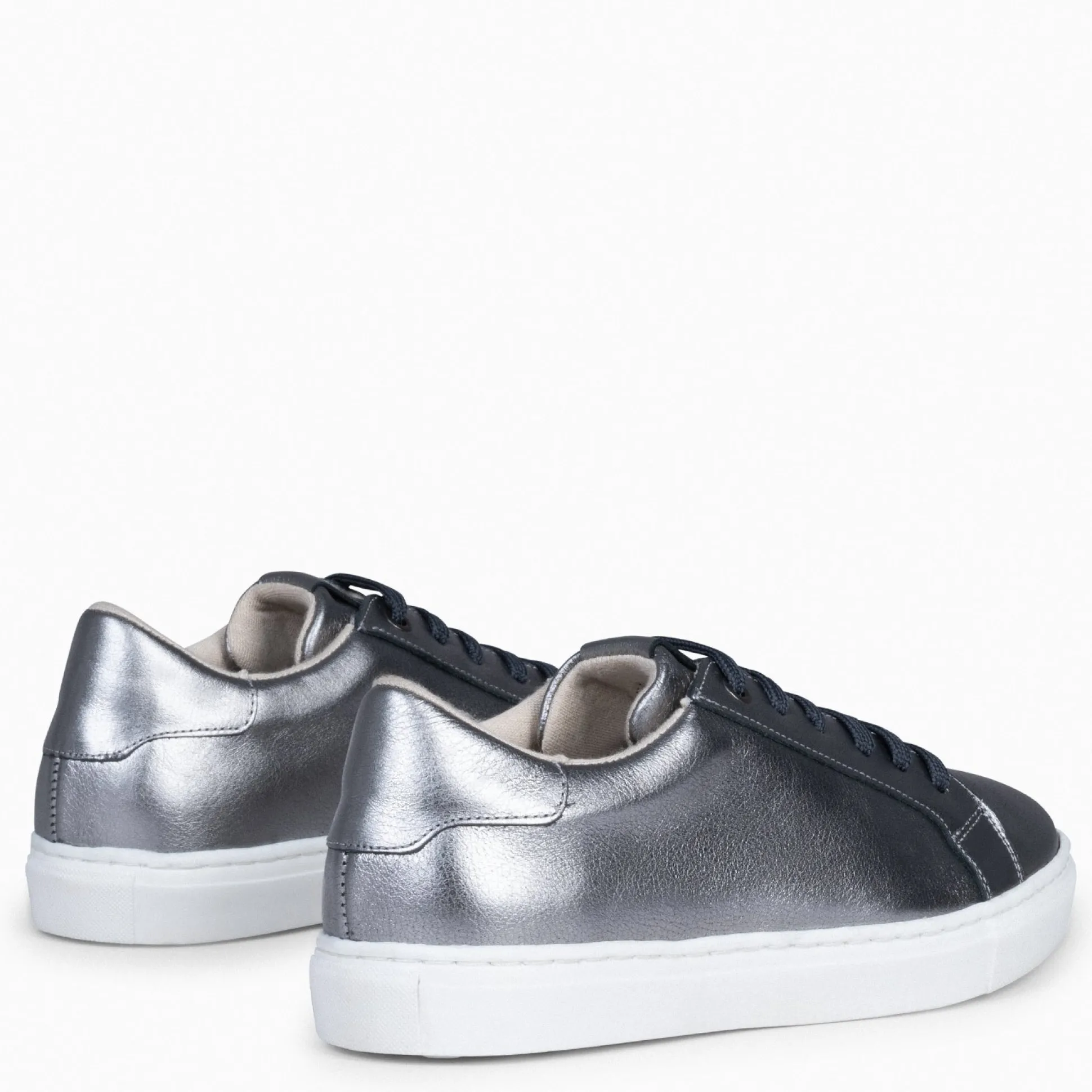 sneaker__zapatillas_casua_2-1.webp Deportivas<miMaO Sneaker - Zapatillas Casual De Mujer Plata Vieja