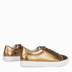 Deportivas<miMaO Sneaker - Zapatillas Casual De Mujer Bronce